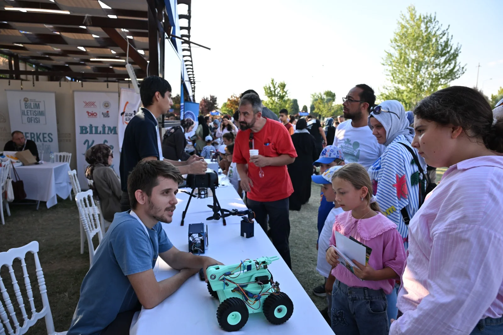 Konya Bilim Festivali’nde Teknoloji Fakültemizin Projelerine Büyük İlgi